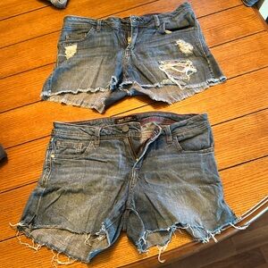 Fran Denim shorts for the power lifter in you!